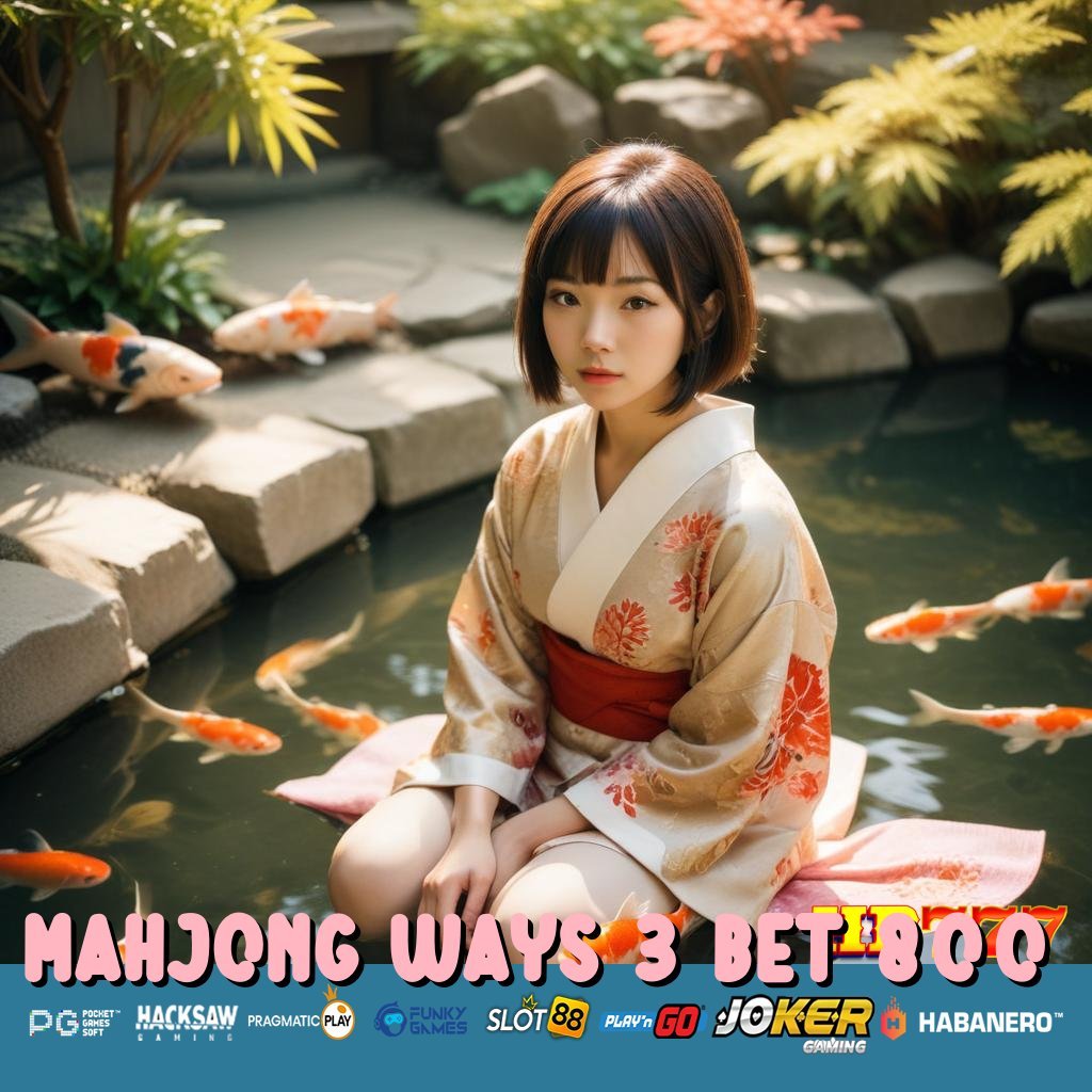 MAHJONG WAYS 3 BET 800 Data Publik Produk Asing